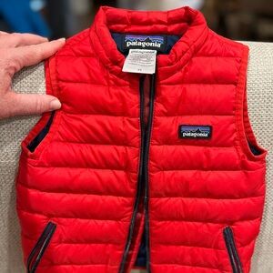 Patagonia Vibrant Red Quilted Vest